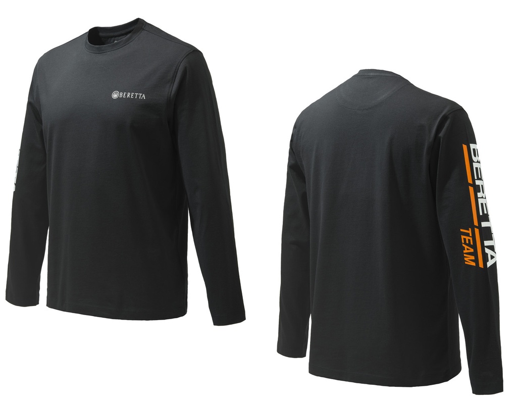 T-SHIRT BERETTA TEAM LS BLACK TS482T15570999