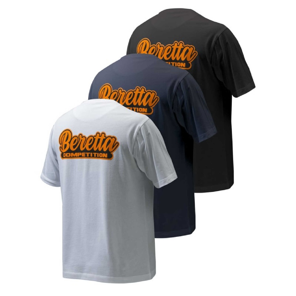 T-SHIRT BERETTA SET 3 VICTORY BLUE ELIPSE BLACK WHITE TS502T20810M04