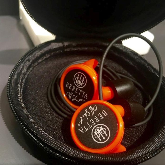 KIT DE AURICULARES BERETTA MINI COMFORT PLUS ORANGE CF081A2156049X