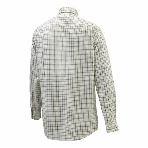 CAMISA BERETTA WOOD BUTTON DOWN SHIRT GREY &amp; T U210T153301A9