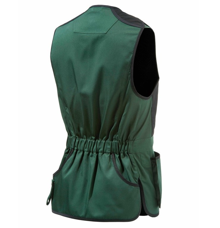 CHALECO BERETTA TRAP COTTON HUNTER GREEN &amp; JB GT04102113076N