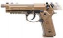 PISTOLA BERETTA M9A3 DORADA CO2 BB RETROCESO AUTO 330 FPS CALIBRE 4.5 2253024