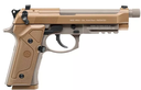 PISTOLA BERETTA M9A3 DORADA CO2 BB RETROCESO AUTO 330 FPS CALIBRE 4.5 2253024
