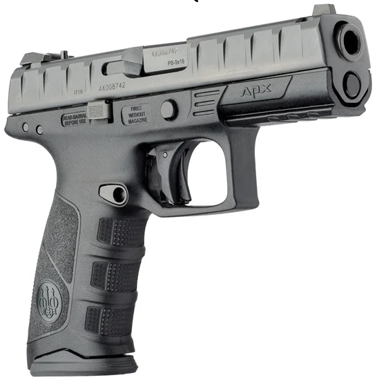 PISTOLA BERETTA APX NEGRA CO2 BB 395 FPS CALIBRE 4.5 2253020