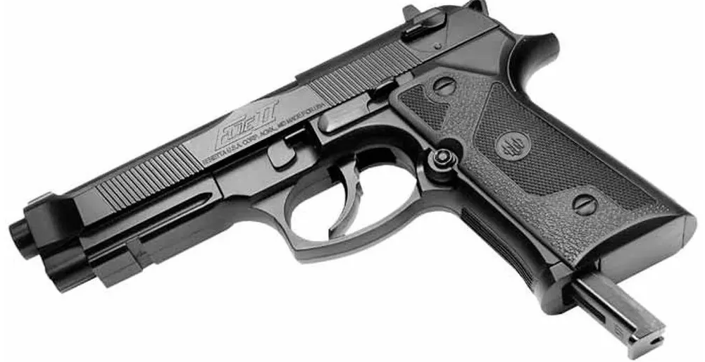 PISTOLA BERETTA ELITE II NEGRA CO2 410 FPS CALIBRE 4.5 2253003