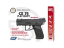 PISTOLA CZ 75 P-07 DUTY CO2 CALIBRE 4.5 BLOWBACK 16728