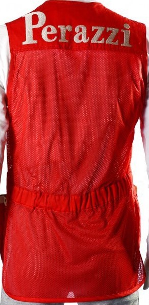 CHALECO PERAZZI SHOOTING VEST ROJO 8215R