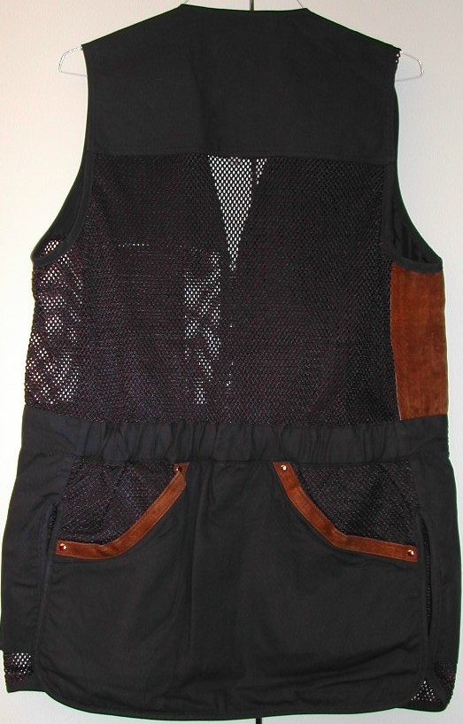 CHALECO PERAZZI SHOOTING VEST NEGRO 8215R