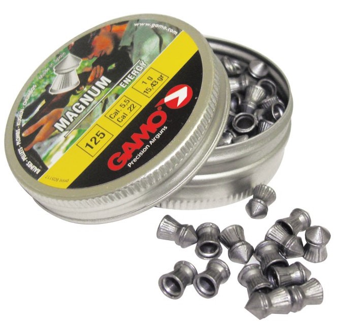 DIABOLO GAMO CAL 5.5 MAGNUM METAL 125 PZAS 6320225E57