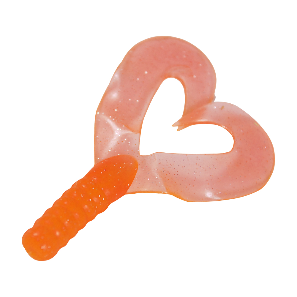 SEÑUELO PLASTICO GIMBEL P/PESCA 85MM NARANJA 09-A PIEZA 15SENUEL025QQ