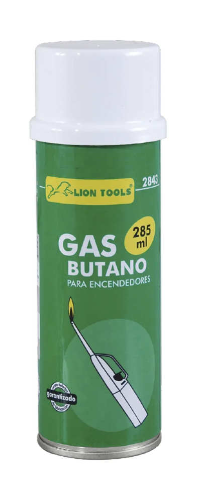 GAS COMBUSTIBLE LION TOOL PARA ENCENDEDOR 285ML 2843