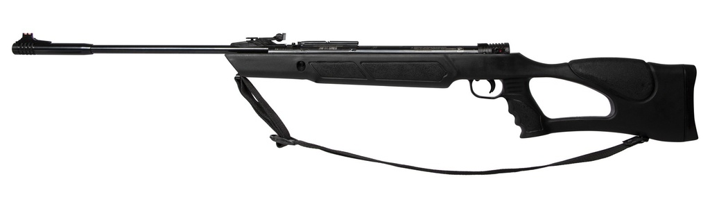 RIFLE DE DIABOLO MENDOZA CAL 5.5 BLACK HAWK POL C/CARGADOR S MIRA 10005701PL00 