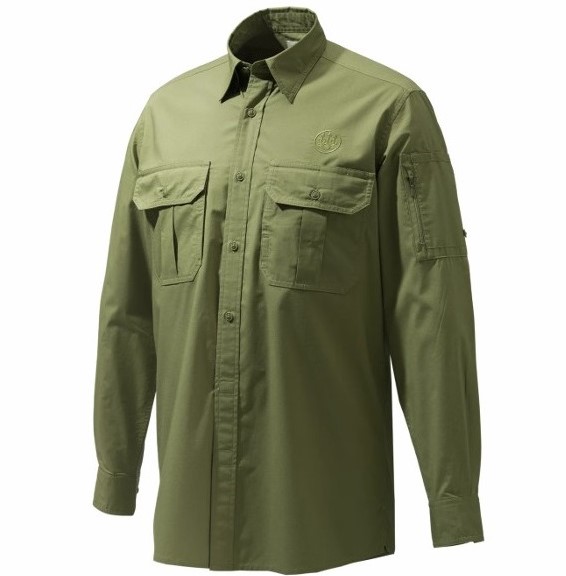 CAMISA BERETTA MORTIROLO LONG SLEEVES OLIVE D LU015T20050898
