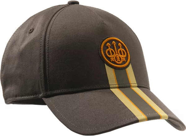 GORRA BERETTA CHOCOLATE BROWN CORPORATED STRIPED BC023T15620