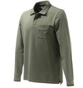 PLAYERA BERETTA POLO UOMO AIRMESH LS GREEN MP451T13540715