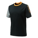 T-SHIRT BERETTA VICTORY CORPORATE SS BK &amp; ORANGE TS342T15570