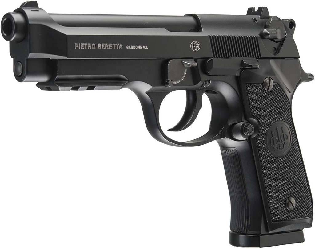 PISTOLA BERETTA 92A1 NEGRA CO2 BB 310 FPS RETROCESO AUTO CALIBRE 4.5 2253017