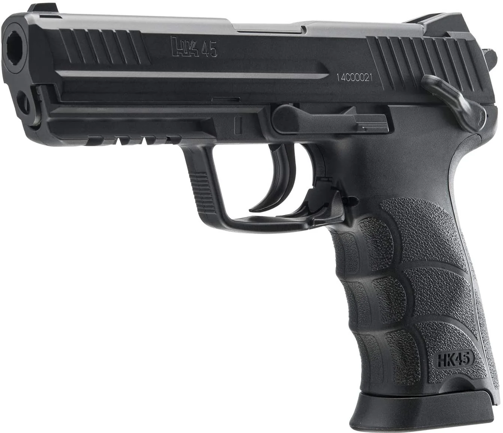 PISTOLA H&amp;K 45 NEGRA CO2 BB 177 2252304