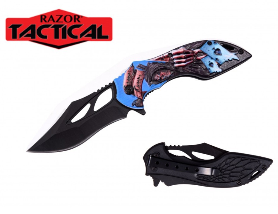 NAVAJA JAGUAR BLACK ACTION ASSIST CUT OUT CLADE 5.5" RT-7136