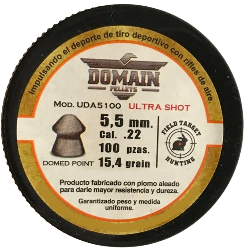 DIABOLO DOMAIN CAL 5.5 ULTRA SHOT 15.4 G 100 PZAS FPA5100