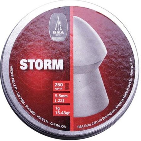 DIABOLO GAMO CAL 5.5 STORM 250 PZAS 714M57