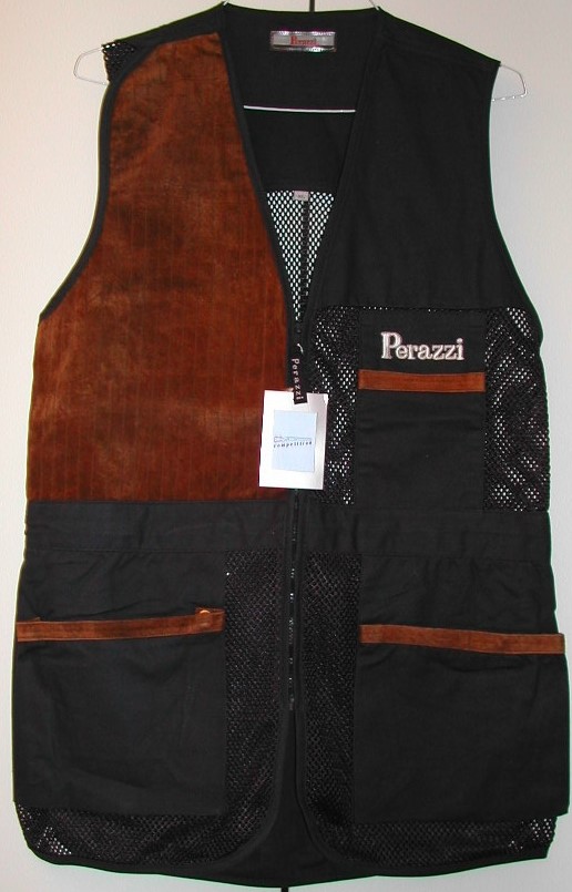 CHALECO PERAZZI SHOOTING VEST NEGRO 8215R