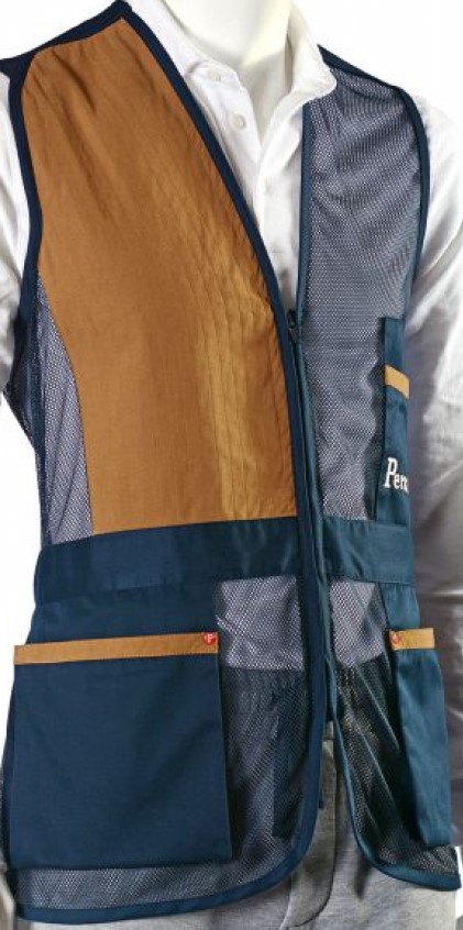 CHALECO PERAZZI SHOOTING VEST AZUL 8215R