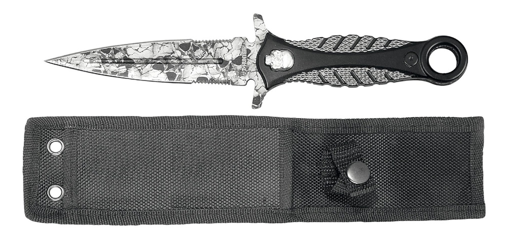CUCHILLO LION TOOLS 5" HOJA CAMUFLAJE CON FUNDA 9407