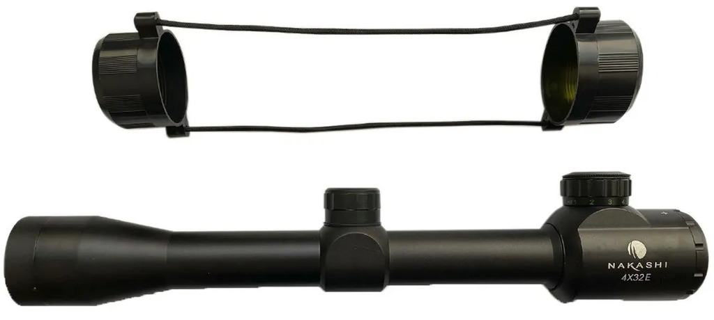 MIRA TELESCOPICA NAKASHI ILUM 4X32 DUPLEX MONT 11401E-D