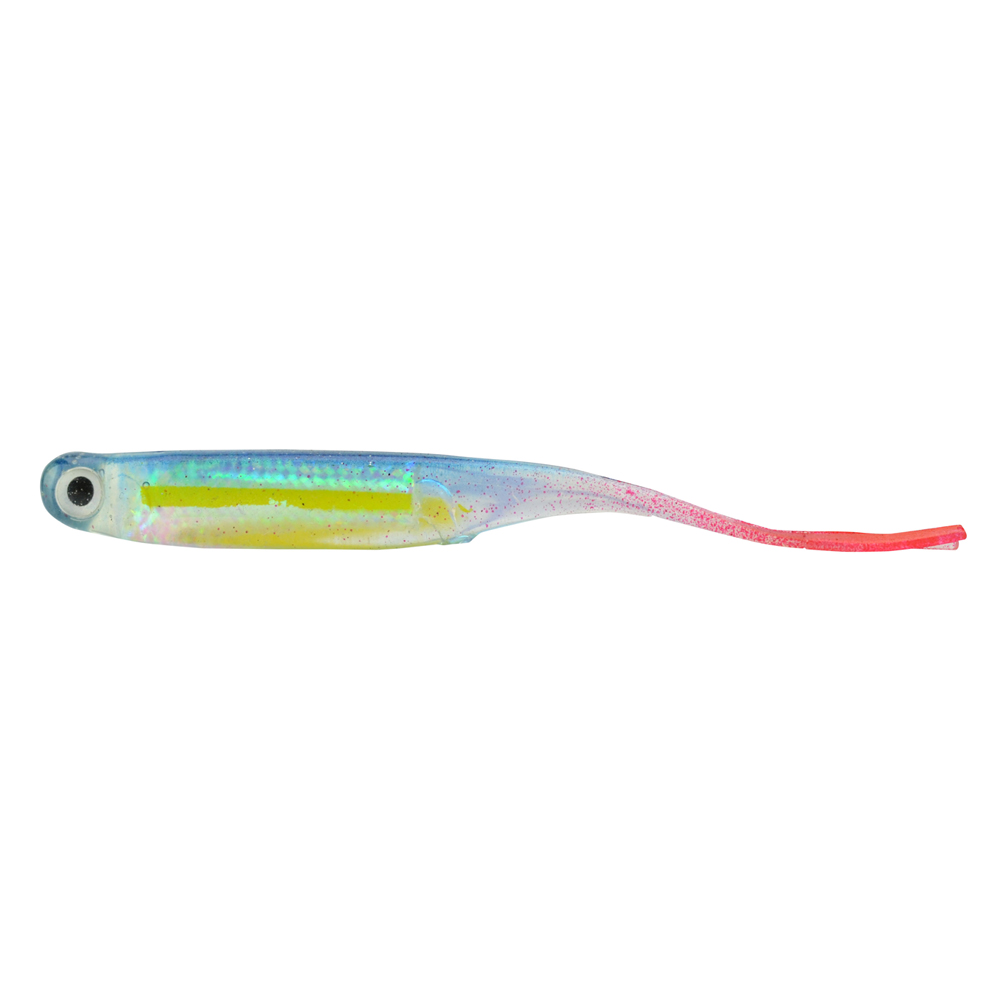 SEÑUELO PLASTICO GIMBEL P/PESCA 75MM 1.7G NO.W8023 AZUL 15SENUEL455CH