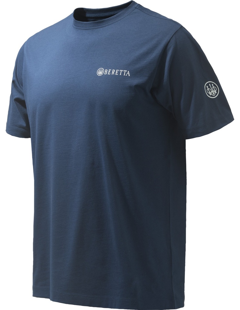 T-SHIRT BERETTA UNISEX DISKGRAPHIC BLUE TS462T15570560