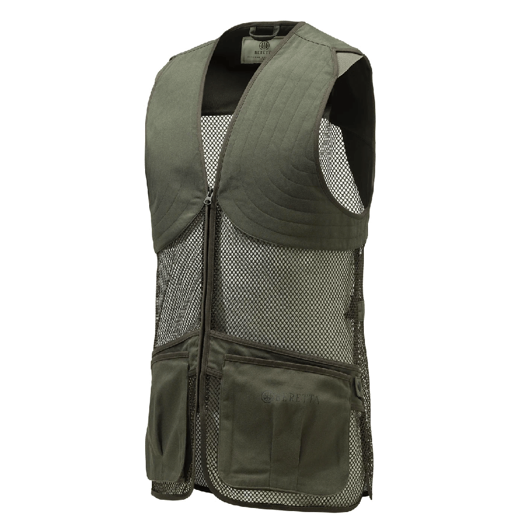CHALECO BERETTA GILET FULL MESH VEST GREEN MOSS GT671T155307AA