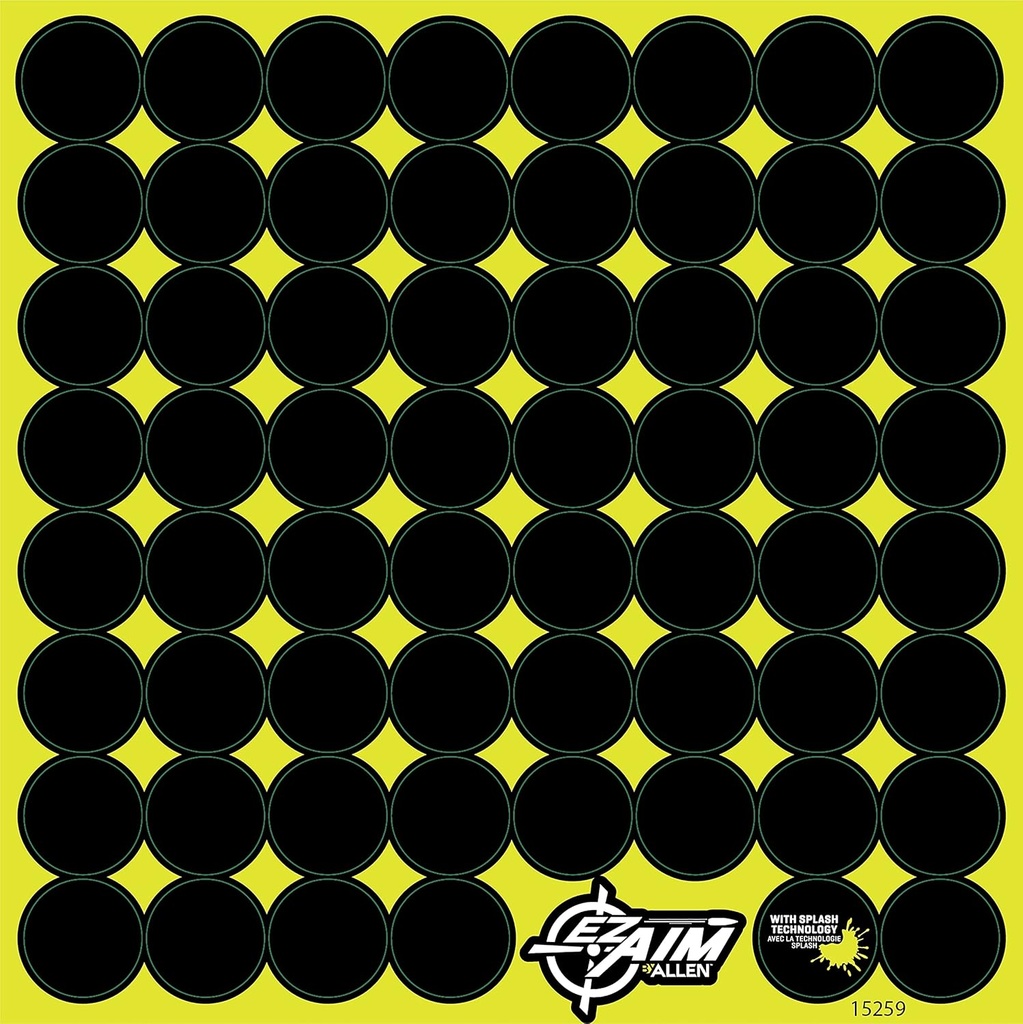 ETIQUETA PARA DIANA ALLEN  CIRCULARES PASTER BULLET HOLE COVER 15259