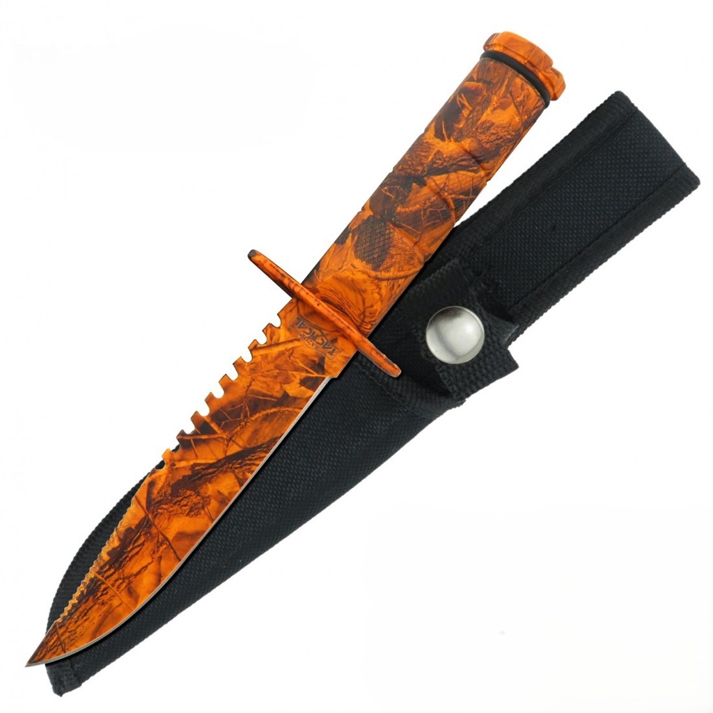 CUCHILLO JAGUAR SURVIVAL 8.5" W/SHEATH RT-9009