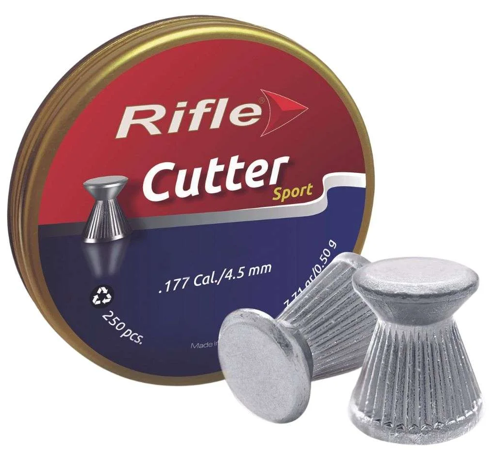 DIABOLO RIFLE S&amp;F CAL 4.5 CUTTER PLANO 250 7010EX