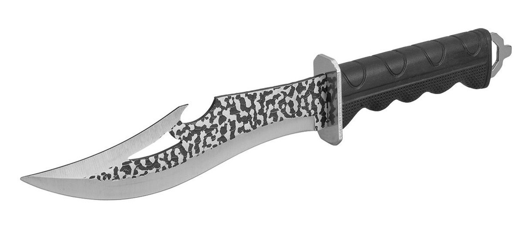 CUCHILLO LION TOOLS 7" HOJA GRABADA MANGO PLASTICO C/FUNDA 9402