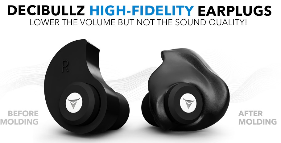 AURICULARES DECIBULLZ MOLDEADOS A MEDIDA