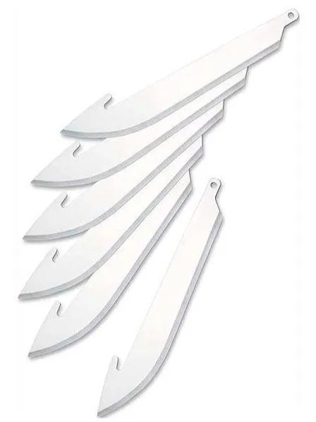 KIT DE NAVAJAS RAZOR-BLAZ DE 6 FILOS PARA NAVAJA RR-6