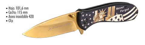 NAVAJA LION TOOLS 4" DORADA TORRES 8576