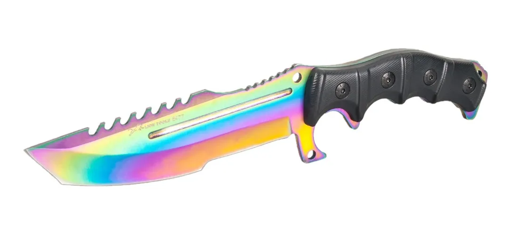 CUCHILLO LION TOOLS 7" TORNASOL CON FUNDA 8477