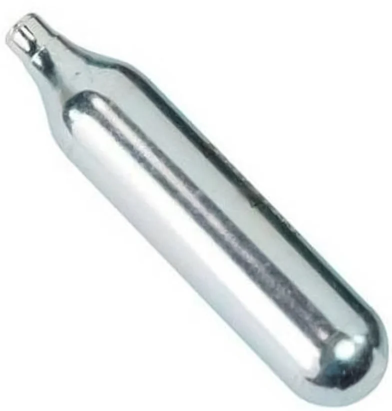 CILINDRO CO2 EQUIPAMIENTO ARMAS NAKASHI DE 8G PIEZA CO2-8-500