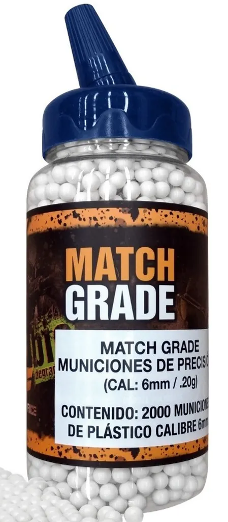 MUNICION  MENDOZA BOTE 2000 PZAS 6MM MATCH GRADE CRSAP2020E