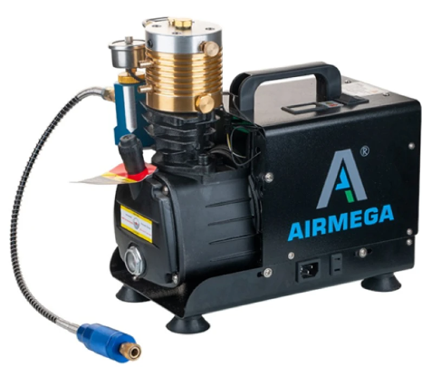 COMPRESOR EQUIPAMIENTO DE ARMAS NAKASHI P/RIFLE PCP 6000 PSI/400 BAR NEGRO GB02-B