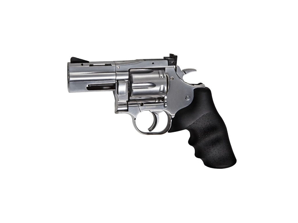REVOLVER DAN WESSON 715 2.5" CO2 PELLETS PLATA 18615