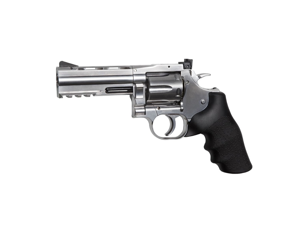 REVOLVER DAN WESSON 715 4" CO2 PELLETS PLATA 18612