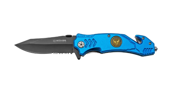 NAVAJA RESCATE BOKER MAGNUM AIR FORCE RESCUE AZUL 8.61 CMS 01LL473