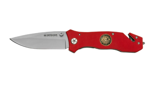 NAVAJA RESCATE BOKER MAGNUM FIRE BRIGADE ROJA 8.51 CMS 01MB366