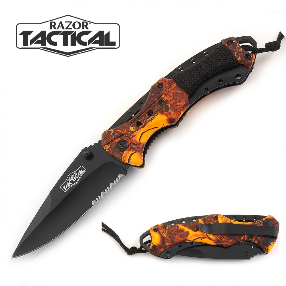 NAVAJA JAGUAR POCKET 4.5" CAMO ABS HANDLE RT-7022OC