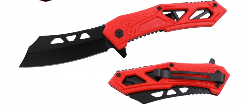 NAVAJA JAGUAR POCKET 4.75" SPRING ASSITED KNIFE RT-7364RD