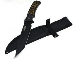 [CJF11] CUCHILLO JAGUAR 12" FULL TANG HUNTING CAMPING RT-9011BK